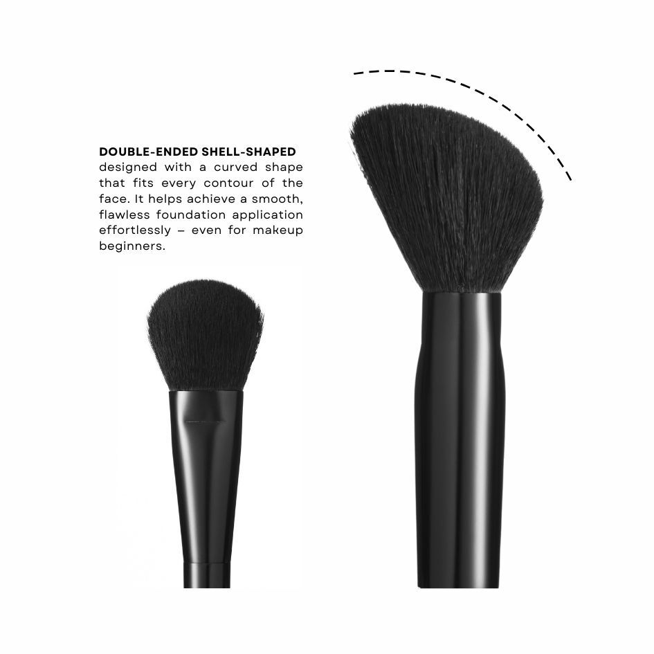 No-Skills-Needed Dual Face Brush